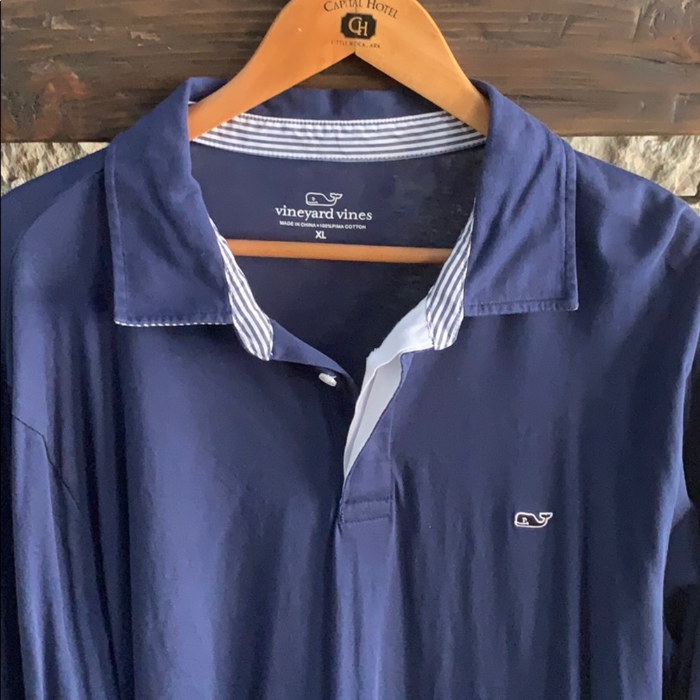 Vineyard Vines Navy polo shirt XL